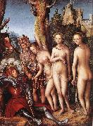 The Judgment of Paris fg CRANACH, Lucas the Elder